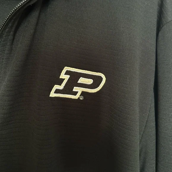 Purdue Long sleeve pullover shirt with Logo size L - Picture 4 of 7